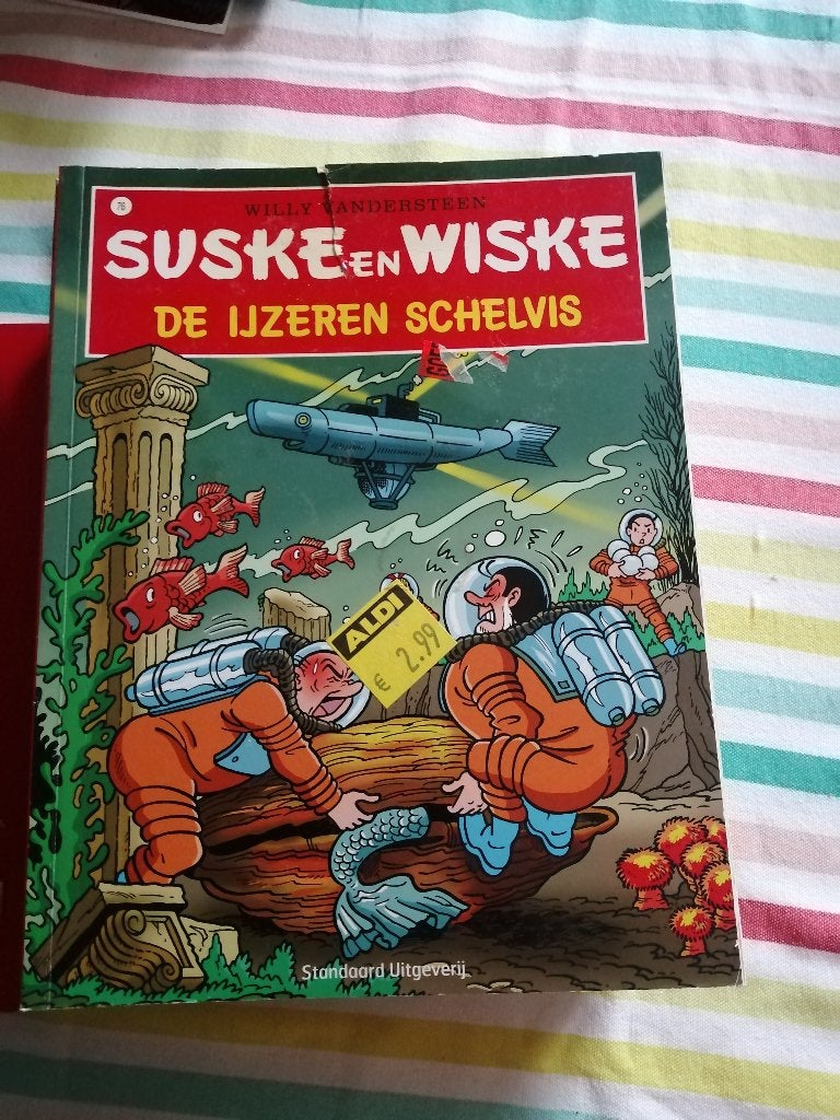 Suske en wiske nieuwe cover strips deel 1, Meerdere stripboeken, Ophalen of Verzenden, Gelezen, Willy vandersteen
