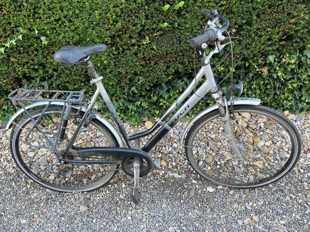 Damesfiets, Fietsen en Brommers, Ophalen, Gebruikt, Velgrem, Versnellingen