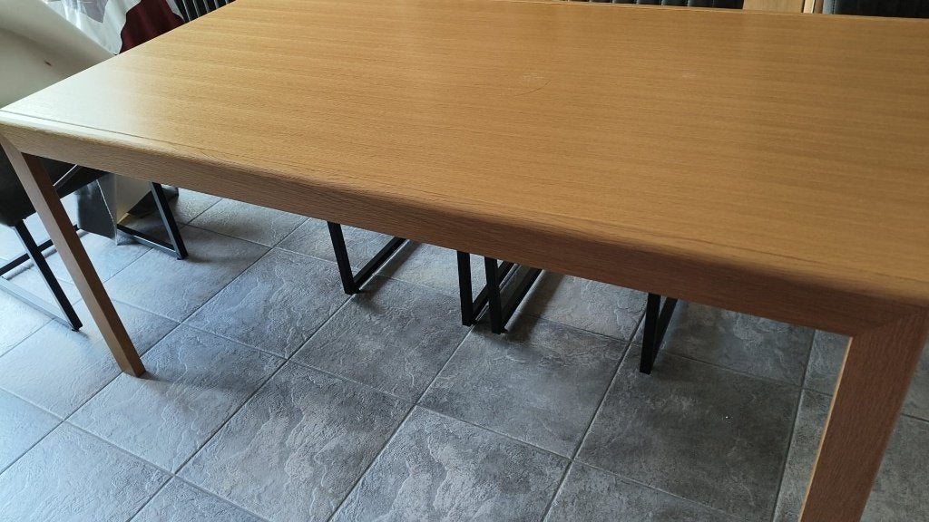 Eetkamertafel, Ophalen, Gebruikt, 50 tot 100 cm, Vijf personen of meer