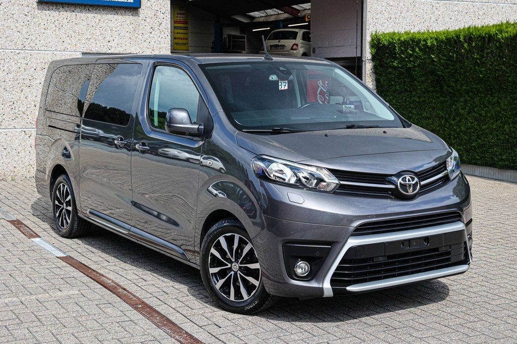 Toyota ProAce LUXE-UITVOERING*GLAZEN-DAK*ELECTRISCHE-SCHUIFD, Stof, Gebruikt, 4 cilinders, https://public.car-pass.be/vhr/37b4668c-86b7-4e94-9da5-c8f520edd336