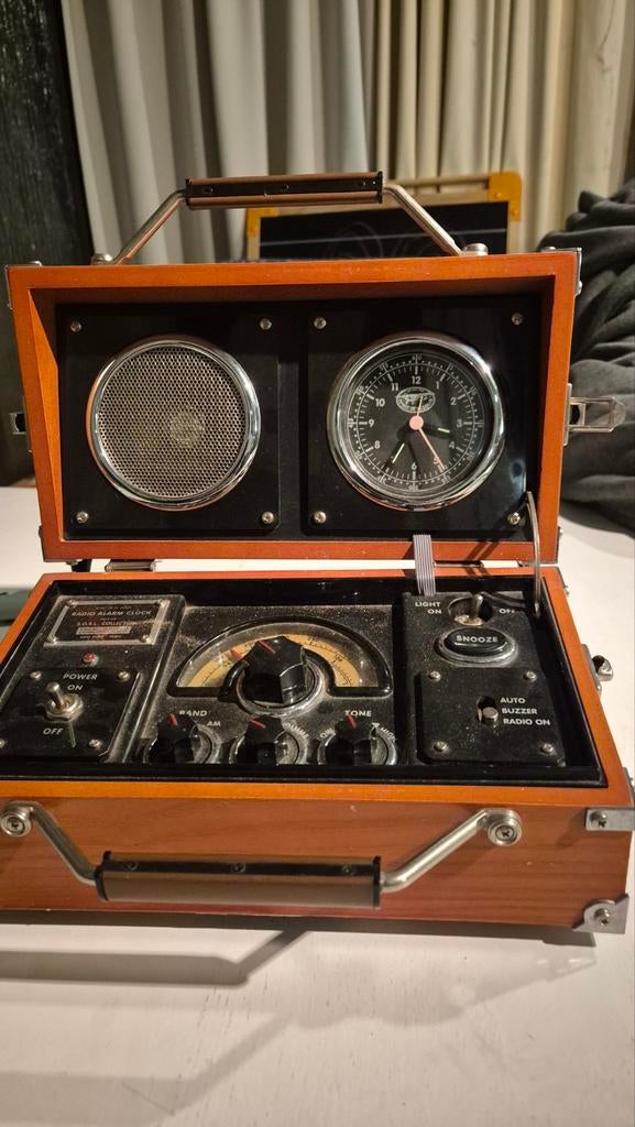 Vintage radio wekkerradio, Audio, Tv en Foto, Vintage Televisies, Ophalen