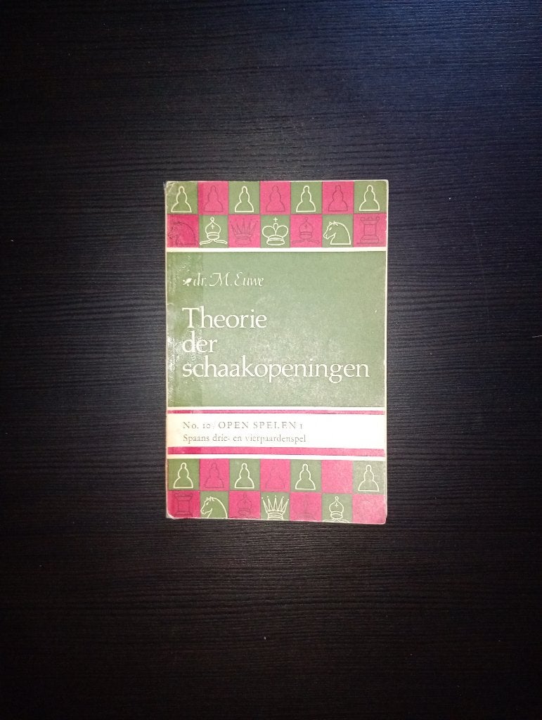 Theorie der schaak openingen 10 rood, Hobby & Loisirs créatifs, Sport cérébral & Puzzles, Enlèvement ou Envoi, Moins de 500 pièces