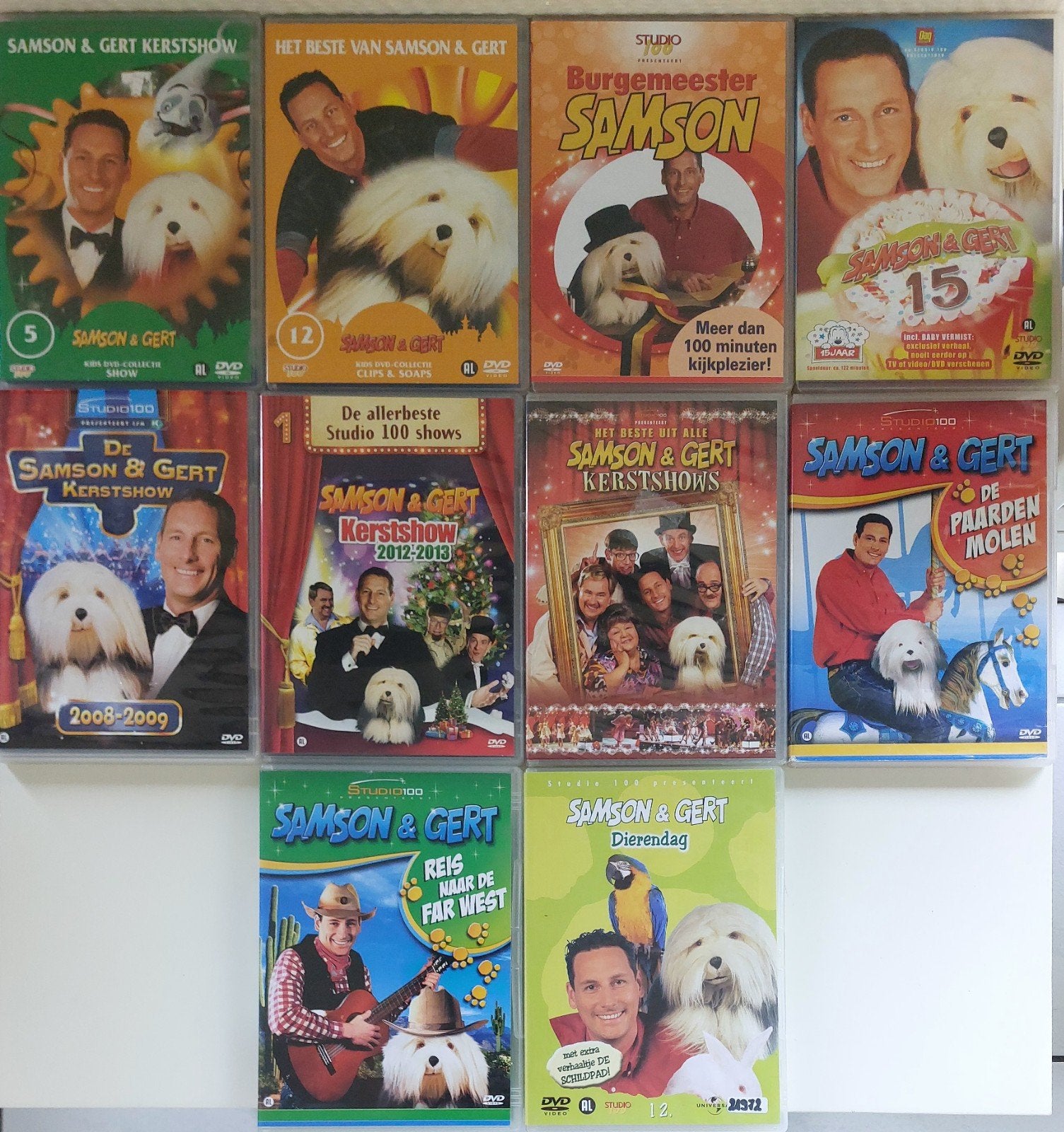 Dvd's Samson en Gert, Ophalen of Verzenden
