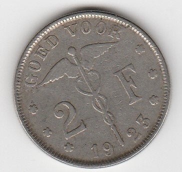 « PARFAIT POUR LE 2 FÉVRIER 1923 EN BELGIQUE », Enlèvement ou Envoi, Métal, Monnaie en vrac