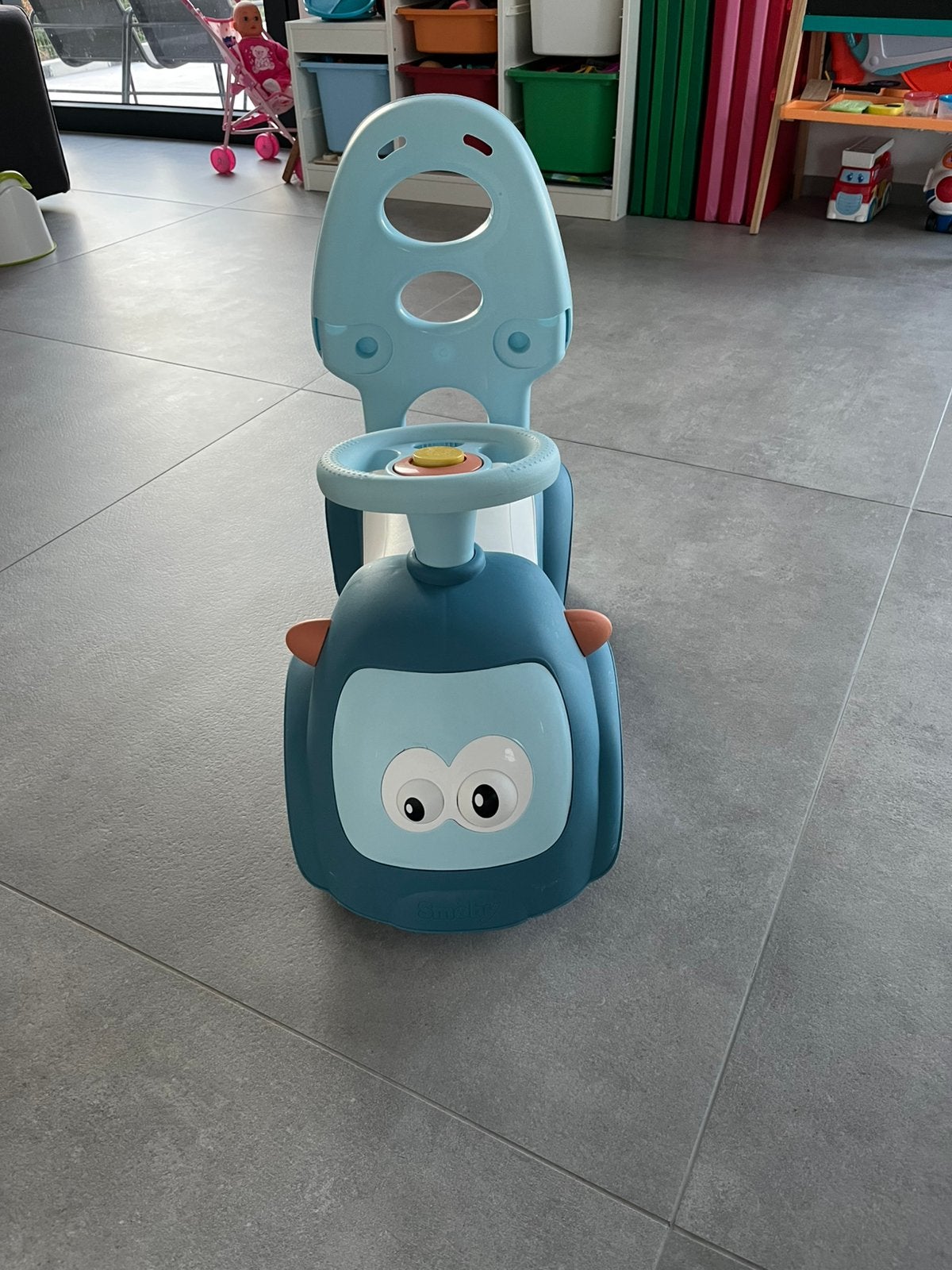 Smoby - Porteur Maestro Balade Bleu - Evolutif 3 en 1 -, Kinderen en Baby's, Speelgoed | Buiten | Voertuigen en Loopfietsen, Ophalen