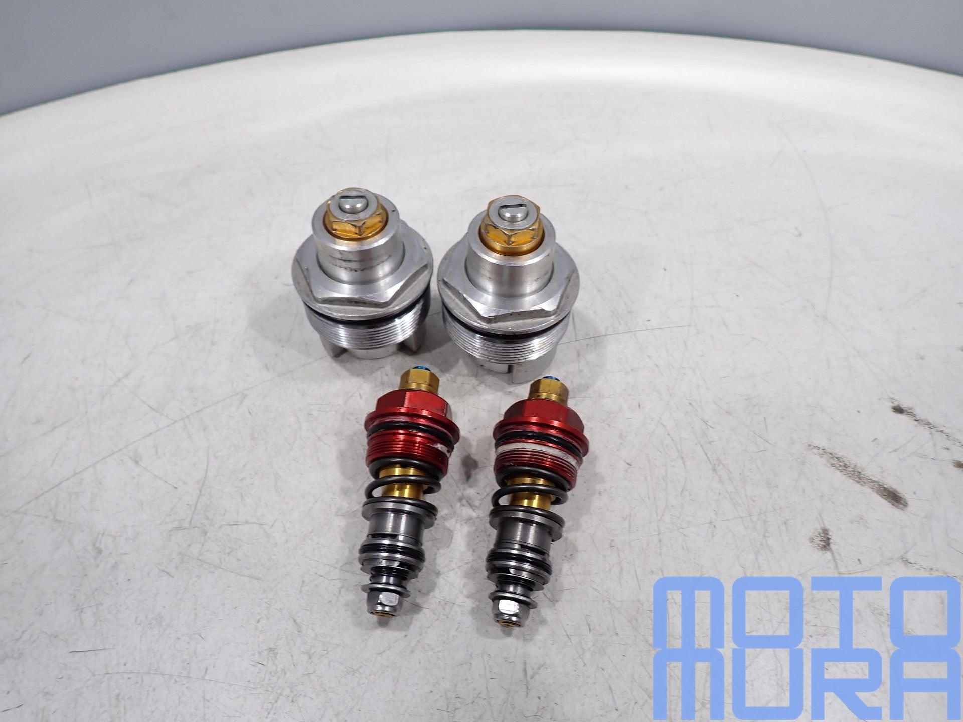 Yamaha R6 2006 2007 RJ11 voorvork doppen versteller verstell, Motoren, Gebruikt, -, -, Ophalen of Verzenden