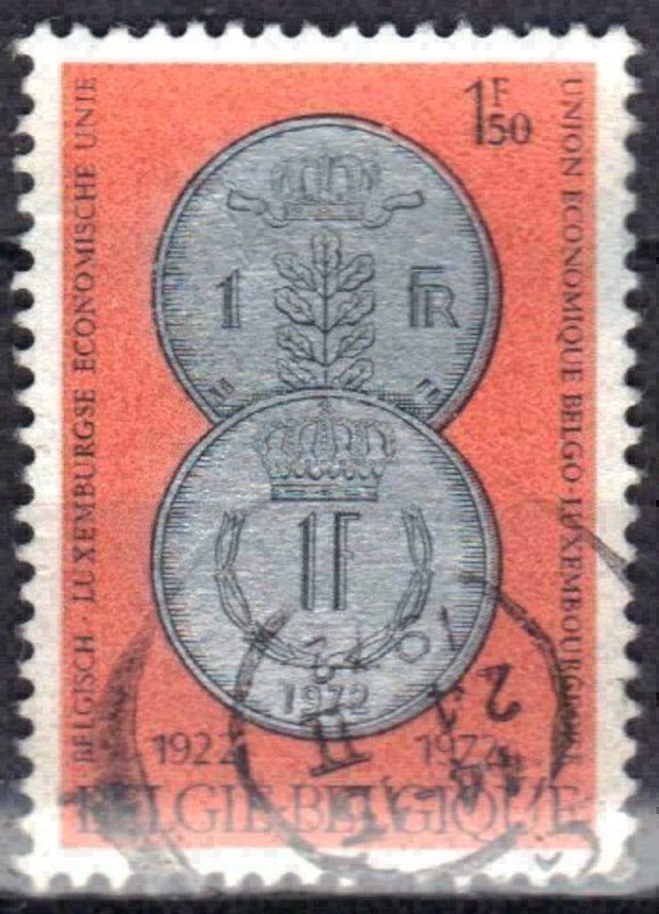 Belgie 1972 - Yvert/OBP 1616 - Economische Unie Belux (ST), Verzenden, Gestempeld, Gestempeld