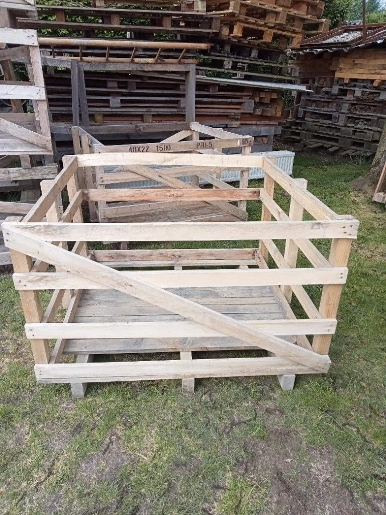 Houten balken,houten,kisten, Tuin en Terras, Tuinhekken en Hekwerk, Zo goed als nieuw, Overige typen, Hout, Ophalen