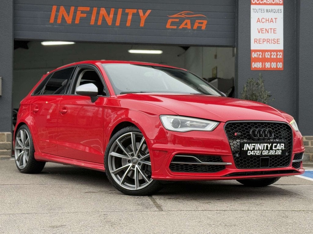 Audi S3 S3 Sportback 2.0 TFSI Quattro S tronic, Autos, Audi, Rouge, S3, Achat, Euro 6