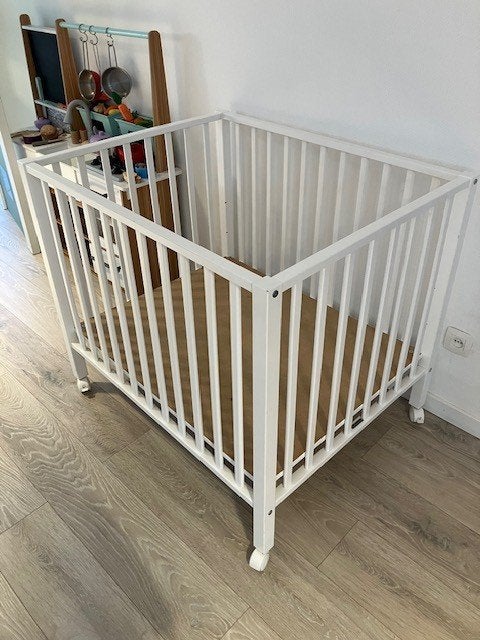 Childhome babypark met wielen, Enlèvement, Comme neuf, Rectangulaire, Réglable en hauteur