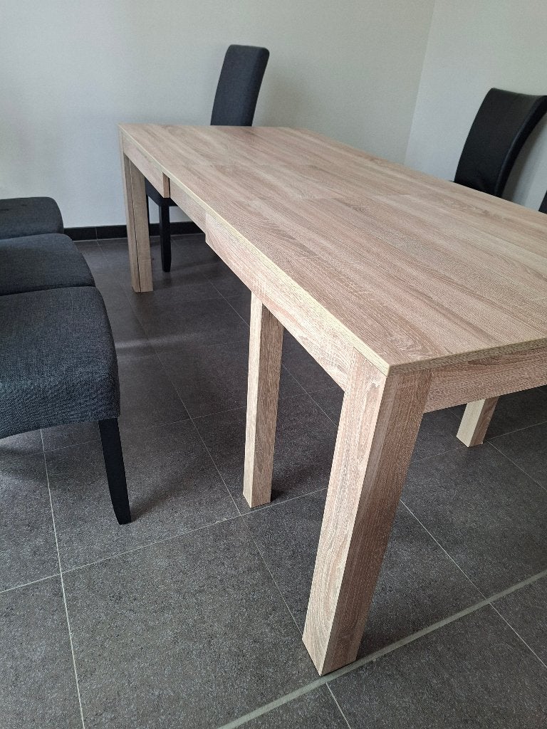 Eettafel, Huis en Inrichting, Ophalen, Overige materialen, 200 cm of meer, 50 tot 100 cm