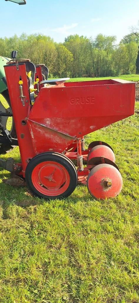 Aardappelplanter 2 rijen, Ophalen