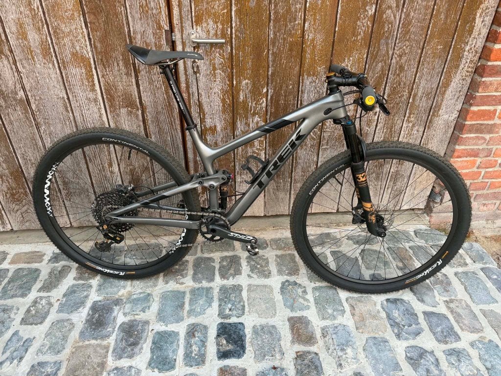 Trek Top Fuel Carbon – XX1 Eagle – Fox Factory - Maat M, Ophalen, Gebruikt, Carbon, Schijfrem