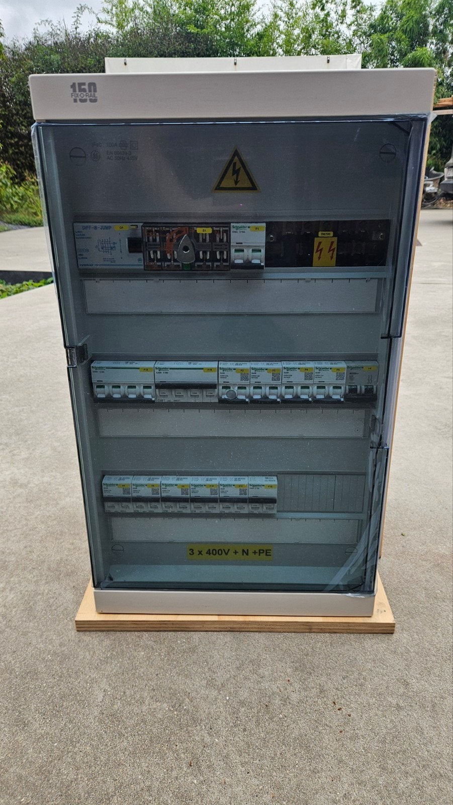 elektriciteitskast, Ophalen, Zo goed als nieuw, Schneider Electric, Groepenkast