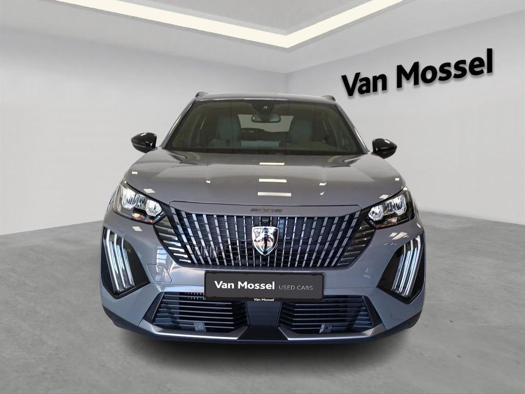 Peugeot 2008 1.2 Puretech 96kW S&S EAT8 Allure Pack, Auto's, Peugeot, Stof, Zwart, Traction-control, 5 zetels