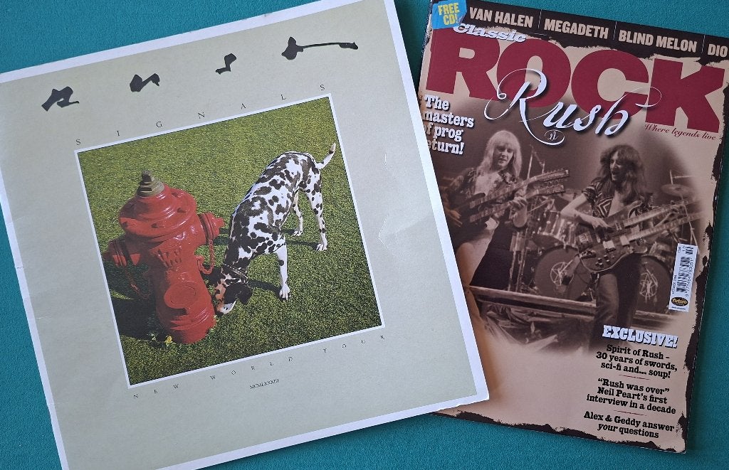 RUSH : SIGNALS New World Tour : programmes et magazine, 1982, Artiste, Enlèvement ou Envoi, DIVERSEN, Utilisé