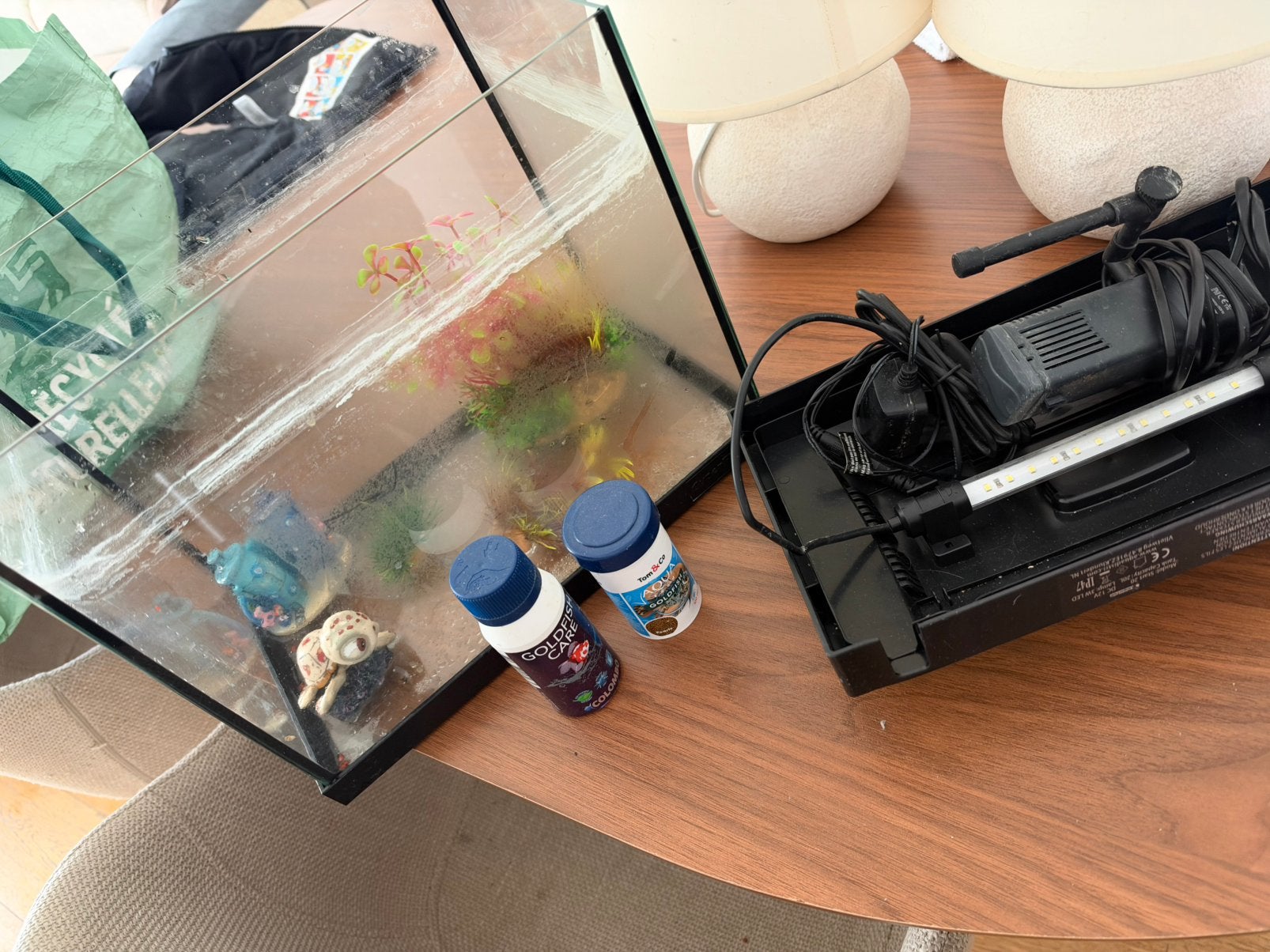 Aquarium, Animaux & Accessoires, Enlèvement, Comme neuf