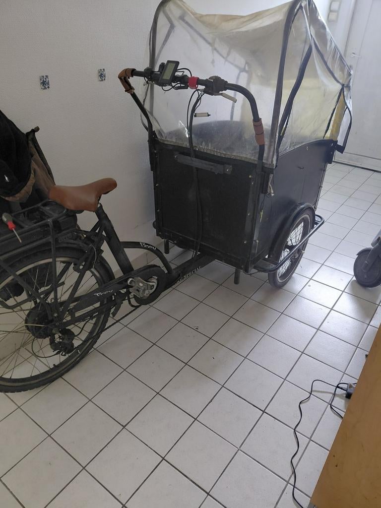 Bakfiets troy, Ophalen
