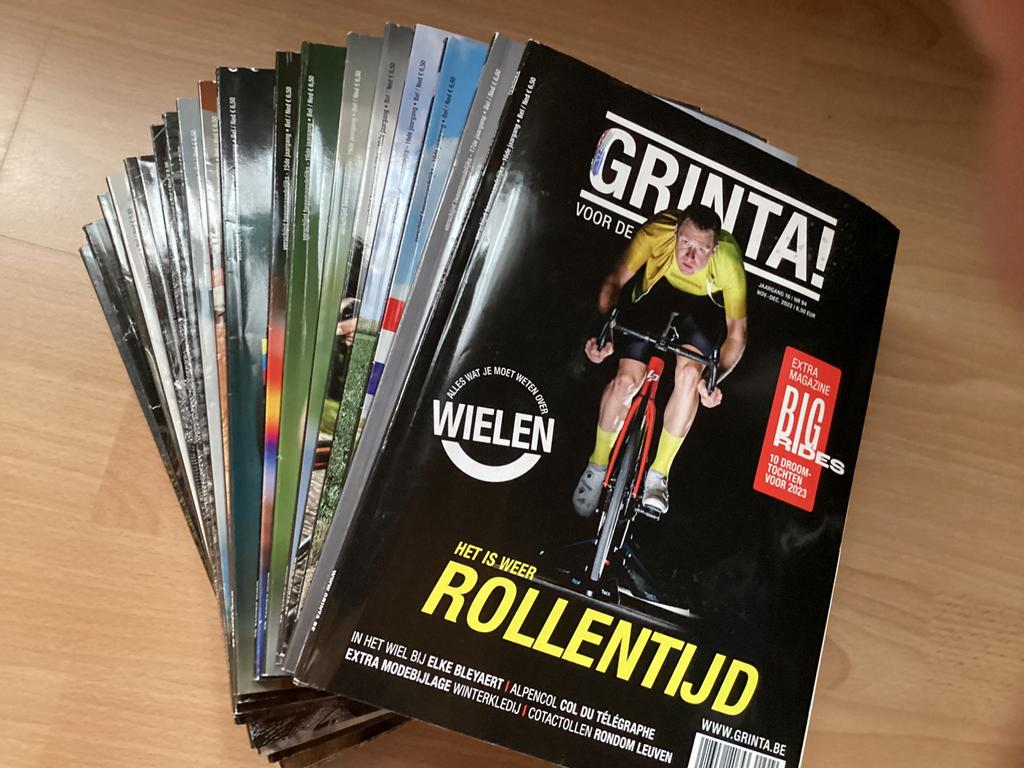 Grinta magazine, Boeken, Tijdschriften en Kranten, Ophalen, Gelezen, Sport en Vrije tijd
