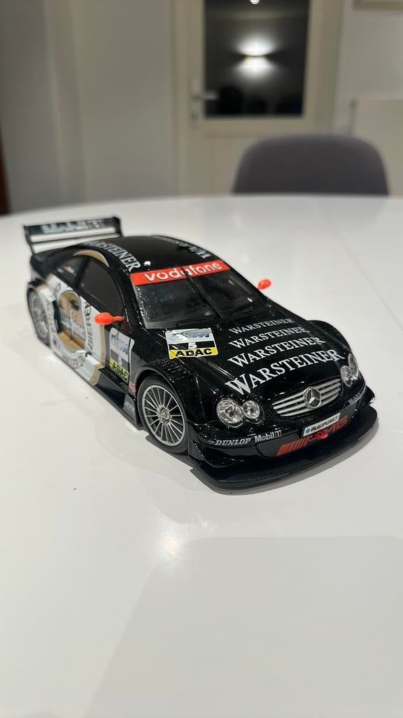 MERCEDES AMG DTM 1/18 Maisto belle état, Enlèvement ou Envoi, Comme neuf, Voiture, Maisto
