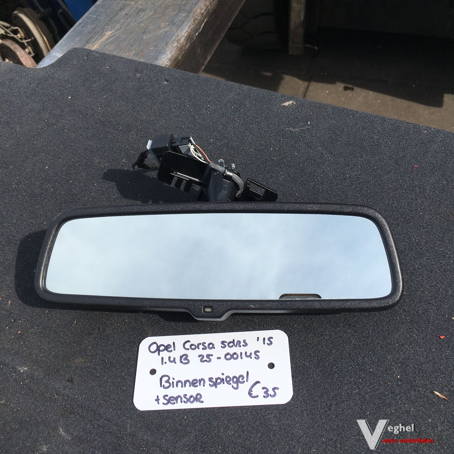 Opel Corsa E 5 drs 1.4B Automaat 2500145 2015  Binnenspiegel, Gebruikt, -, -, Ophalen of Verzenden