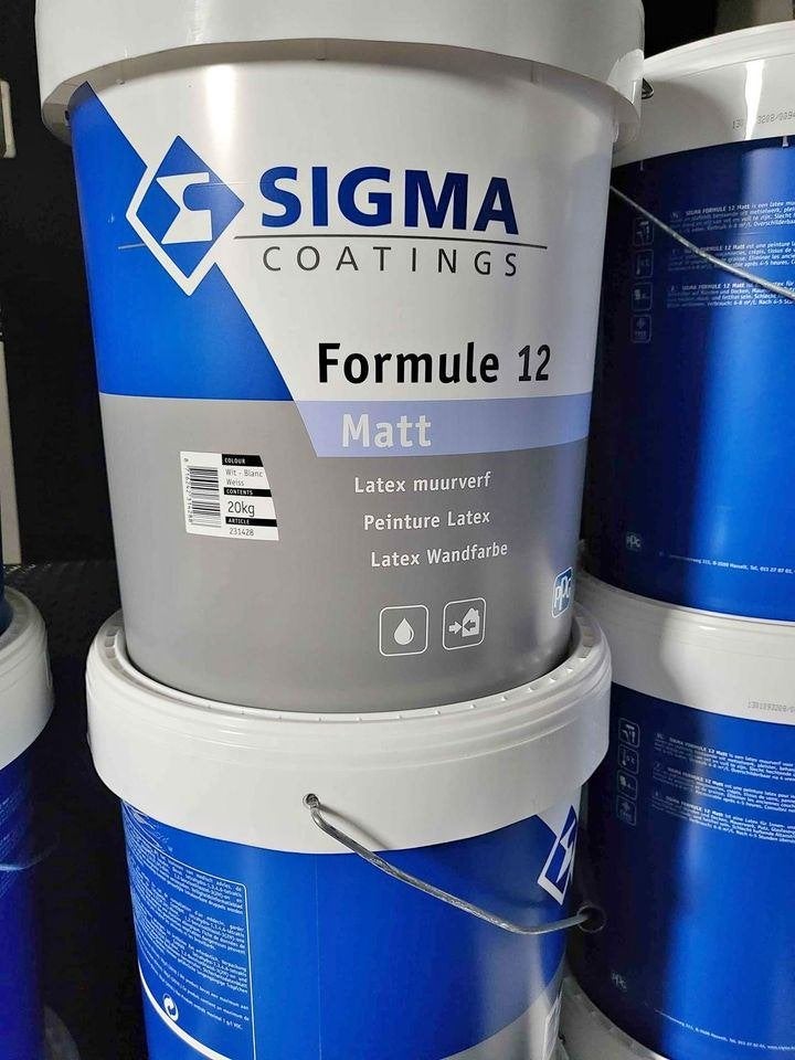 SIGMA FORMULE 12 – PEINTURE MURALE, Ophalen, Wit, Nieuw, Verf