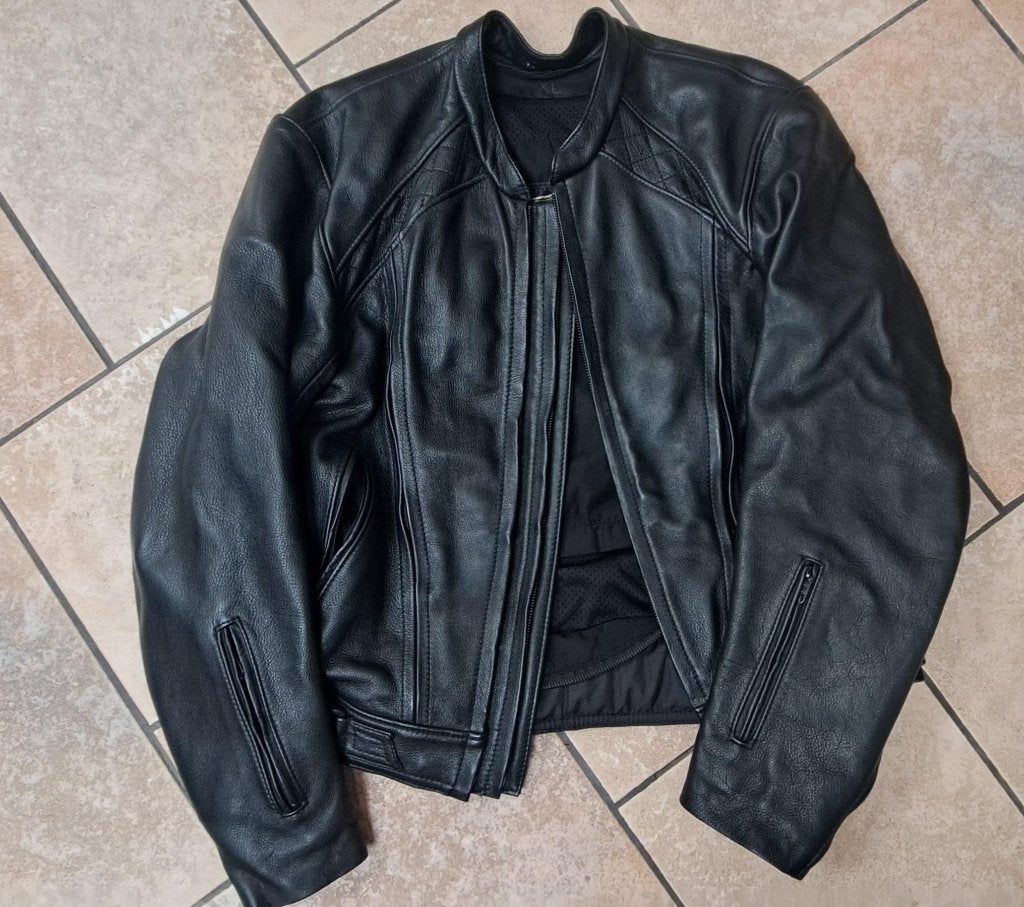 Leder Motorvest Vivanté, Motoren, Ophalen, Tweedehands, Heren, Jas | leer