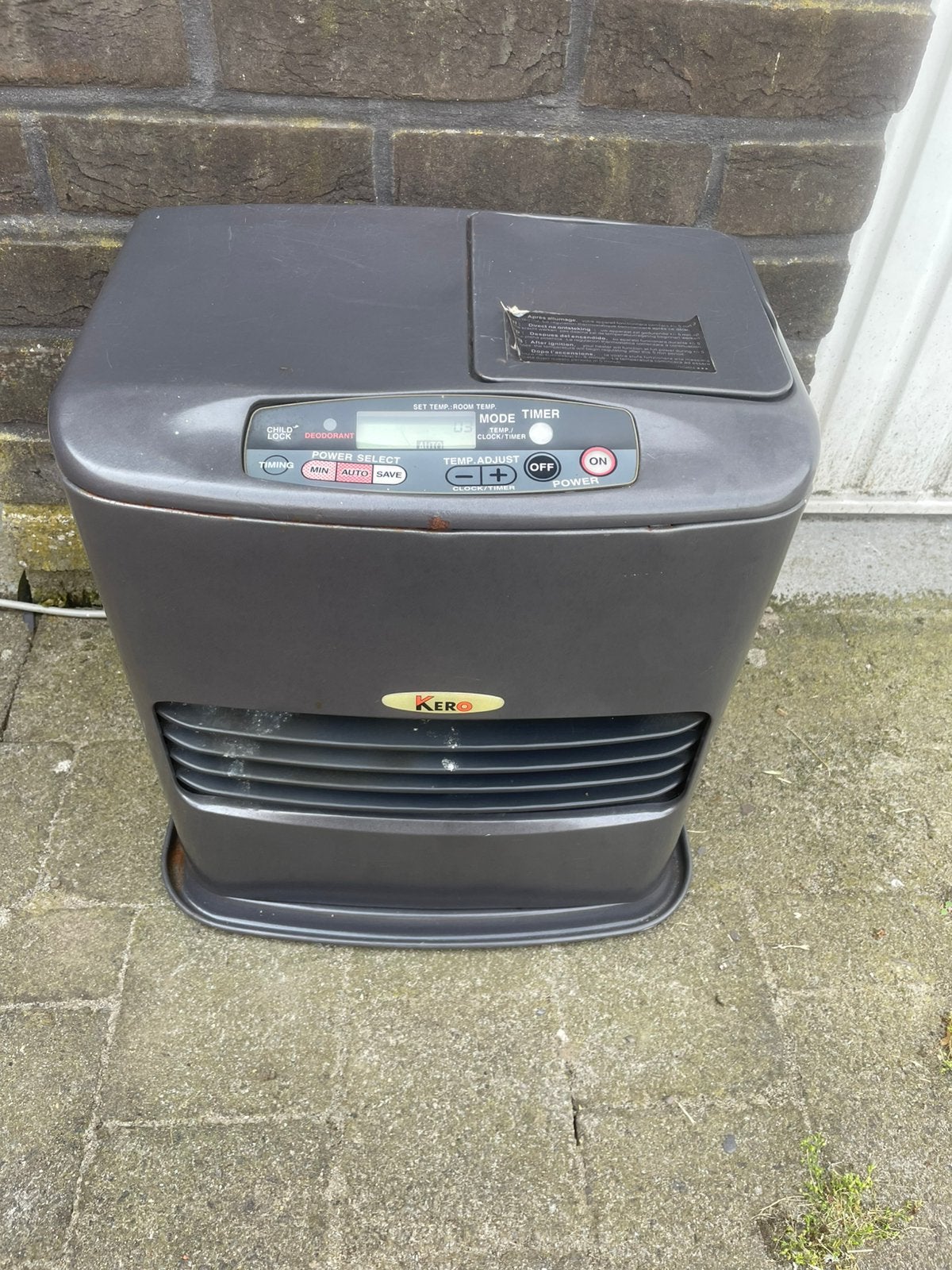 kero 3000w elektrisch kachel, Ophalen, Gebruikt, Elektrisch, Petroleumkachel