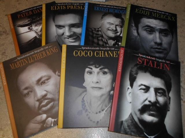 De Iconen collectie / Per boek 5 € / 3 voor 10 €., Boeken, Biografieën, Ophalen of Verzenden, Zo goed als nieuw