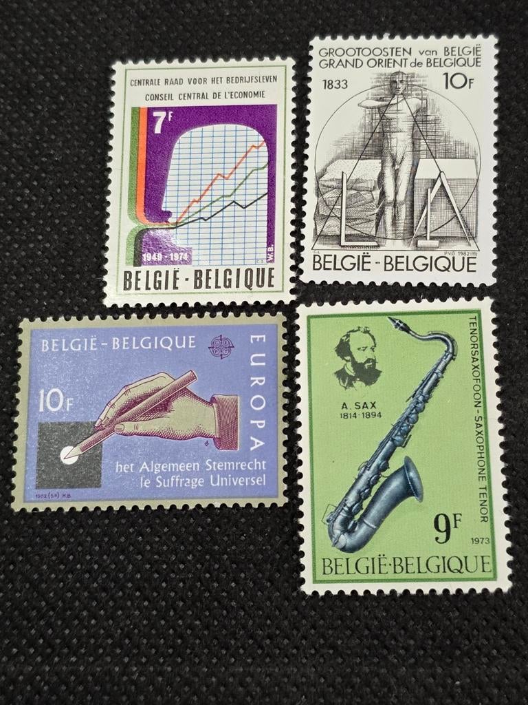 Belgie 1970-1980, Postzegels en Munten, Postzegels | Europa | België, Ophalen of Verzenden, Zonder stempel