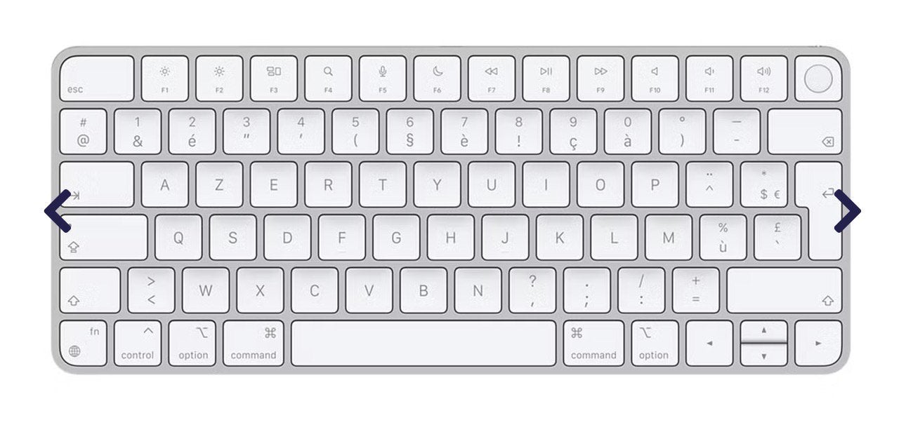 Apple magic keyboard ligthning touch id azerty 80€, Informatique & Logiciels, Claviers, Enlèvement ou Envoi, Azerty, Comme neuf