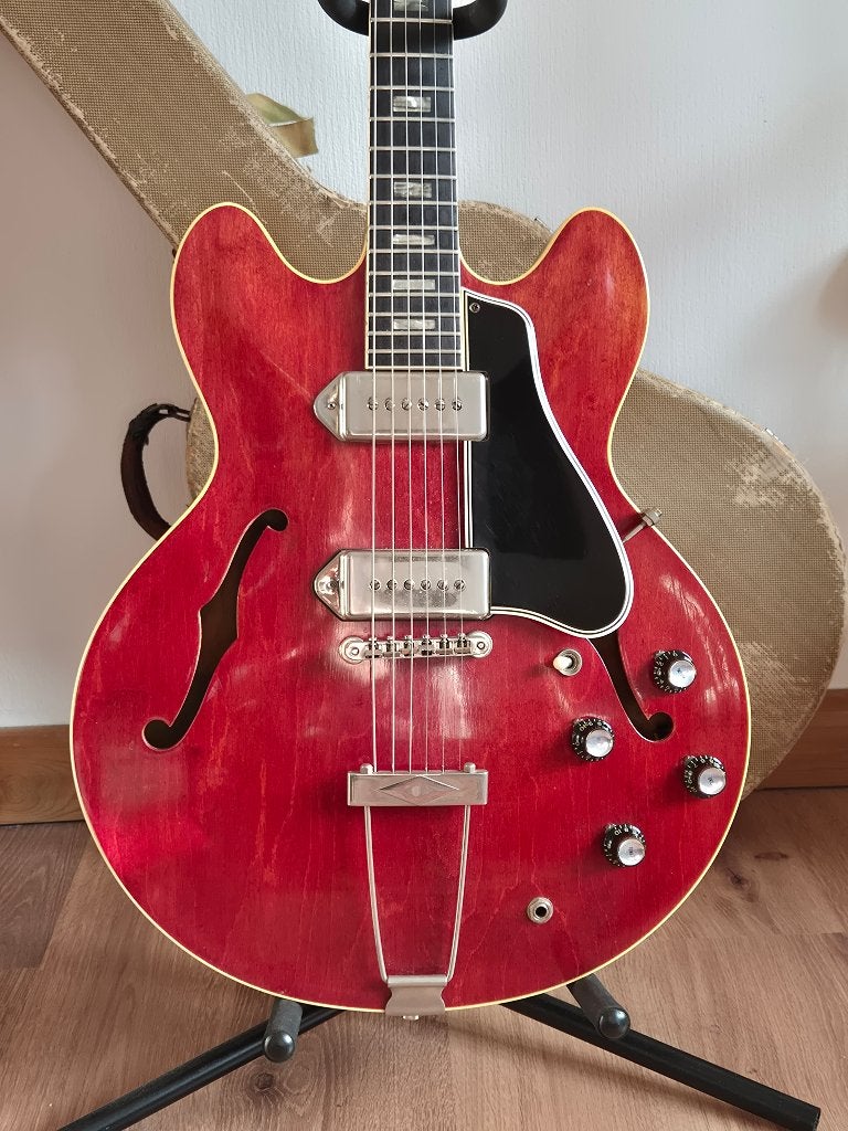 1963 Gibson ES 330, Musique & Instruments, Enlèvement ou Envoi, Utilisé, Hollow body, Gibson
