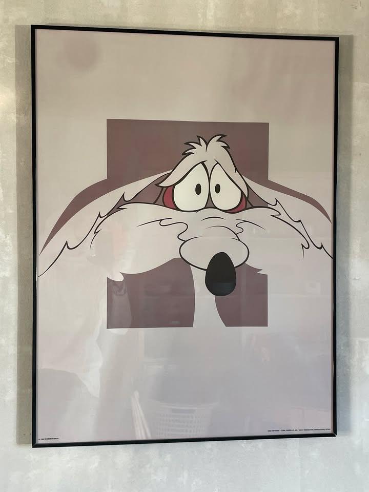 Geweldige indruk” Jack Nicholson, mooi frame van de coyote, Ophalen