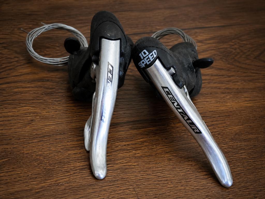 Leviers route Campagnolo Centaur 10v, Enlèvement ou Envoi, Utilisé