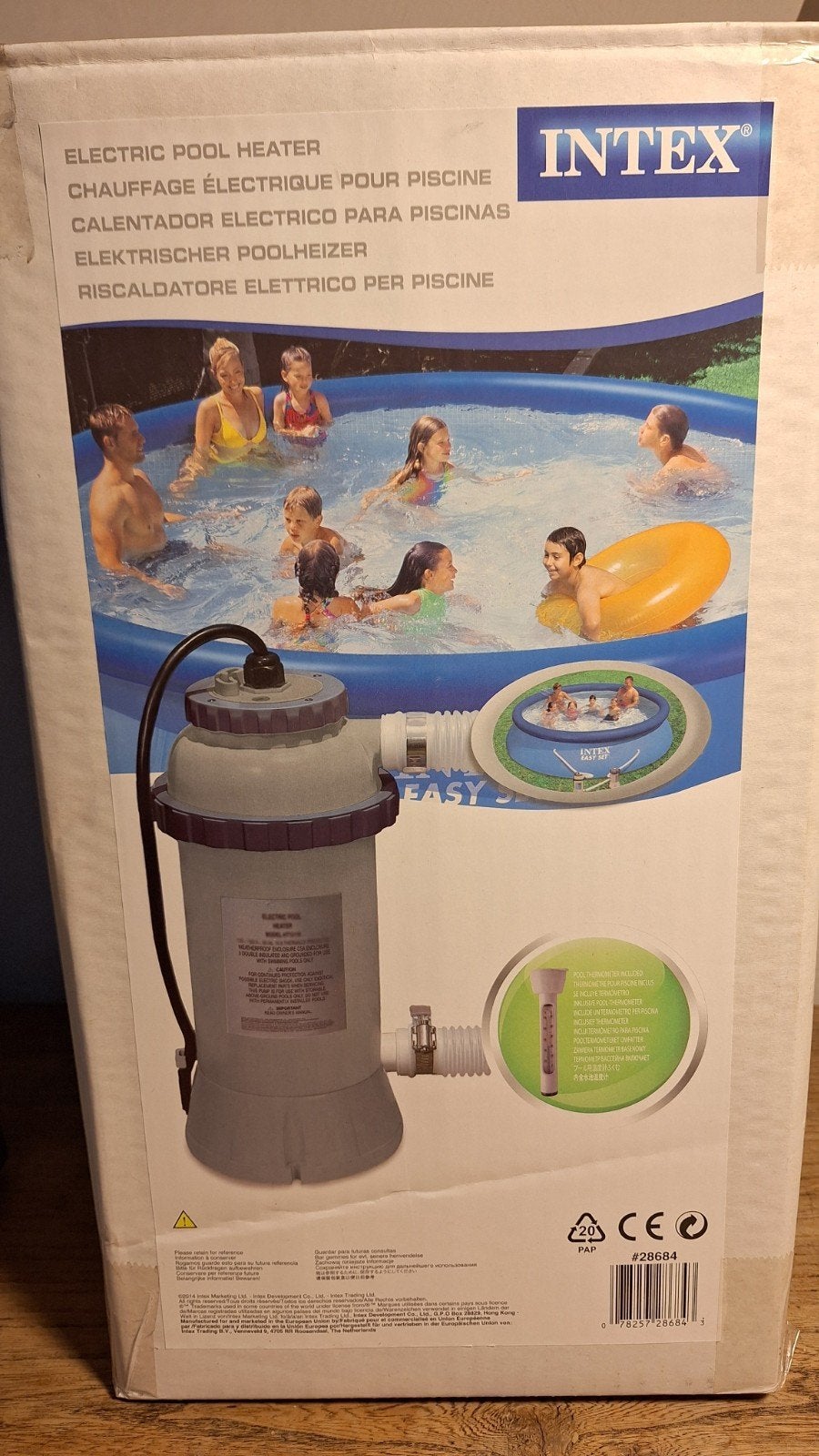 intex zwembadverwarmer HT30220, Ophalen, Nieuw