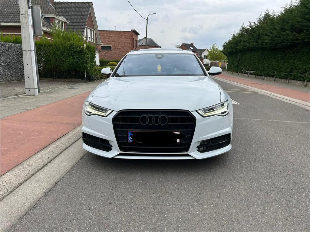 Audi A6 2.0 TDI ultra S line – 190 pk – quasi full option, Auto's, Automaat, Euro 6, Wit, Diesel