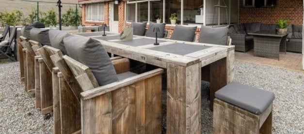 Tuinset, Ophalen, Zo goed als nieuw