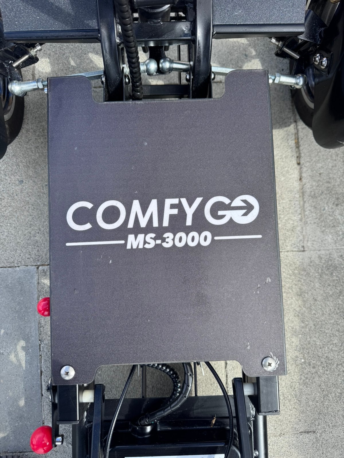 ComfyGO MS-3000 Opvouwbaar Scootmobiel 18km/u snel nieuwstaa, Ophalen of Verzenden, Inklapbaar, Zo goed als nieuw, Elektrische rolstoel