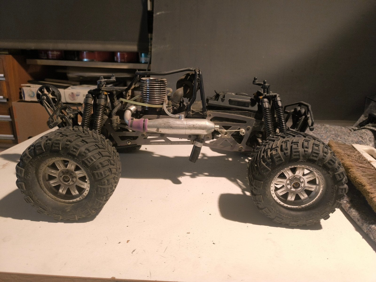 lot de voitures RC thermiques, Enlèvement, Utilisé