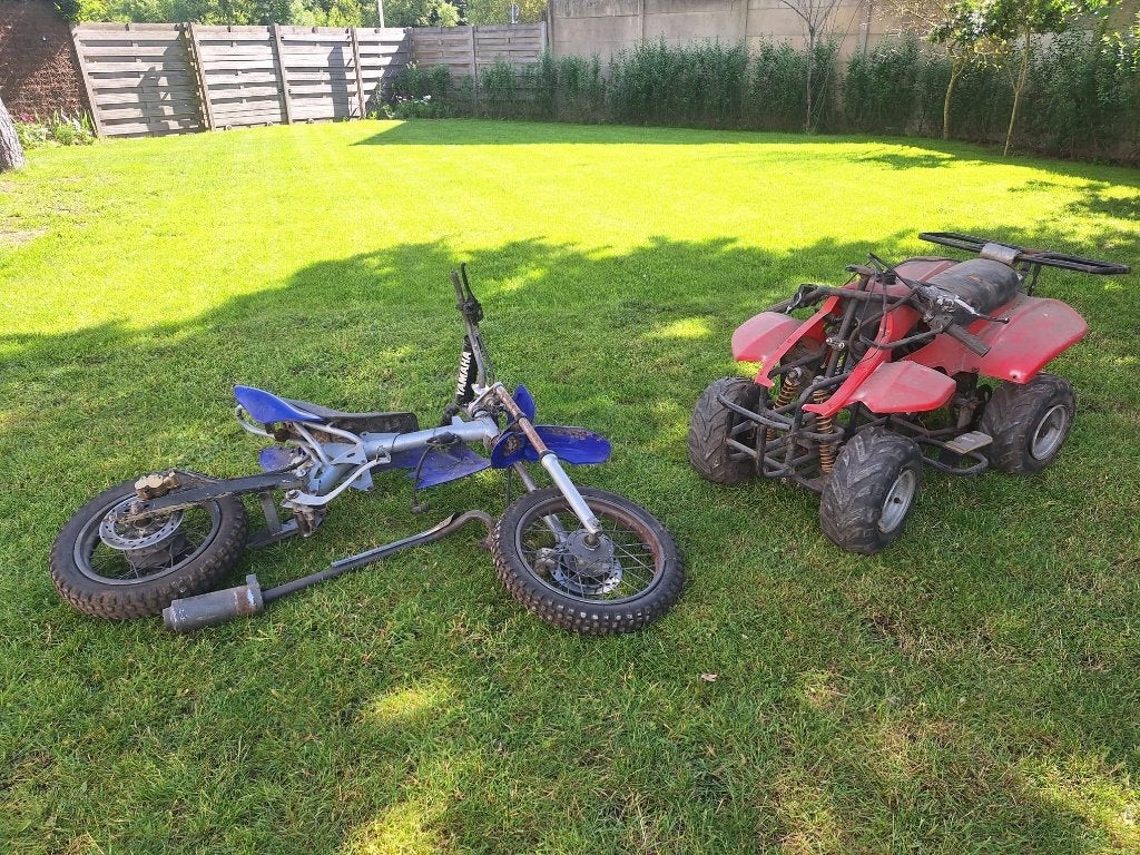 Pitbike en Quad, Enlèvement, Utilisé, Frein à disque, Pit Bike