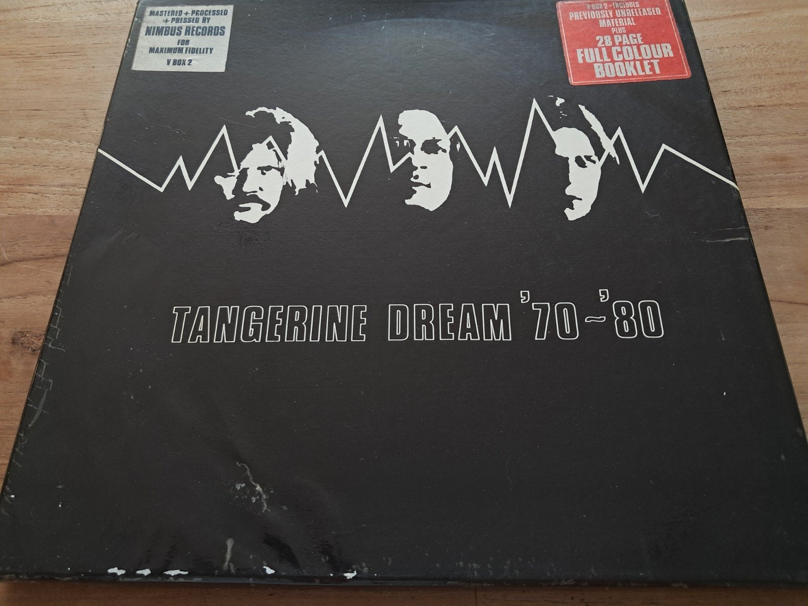 4 lp Box Tangerine Dream, Enlèvement ou Envoi, Rock électronique, Compilation, Utilisé
