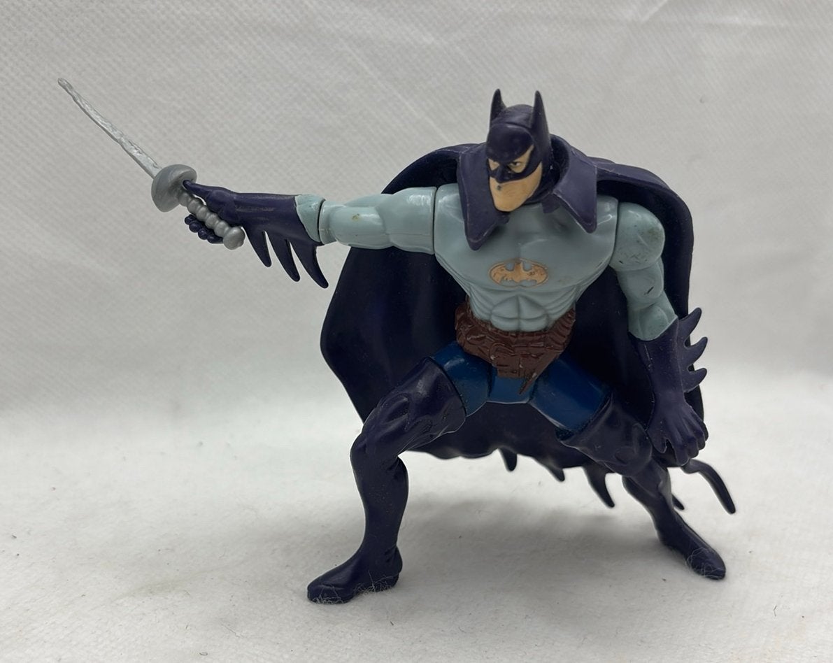 1990s Kenner Batman Figure – DC Comics Cape & Sword, Collections, Enlèvement ou Envoi, Utilisé