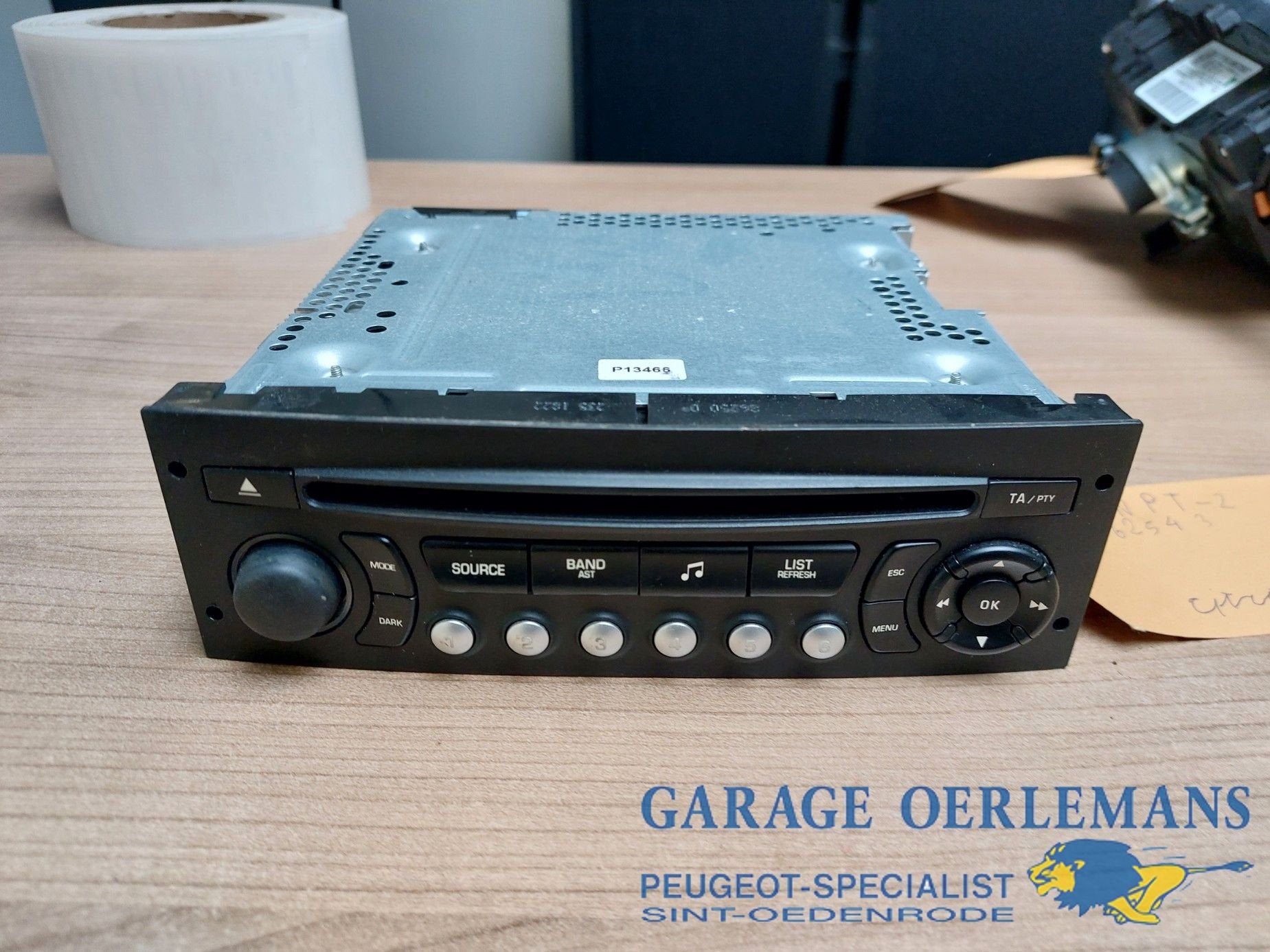 radio cd speler citroen ds3 96750215XT, Autos : Divers, Autoradios, Utilisé, Enlèvement ou Envoi