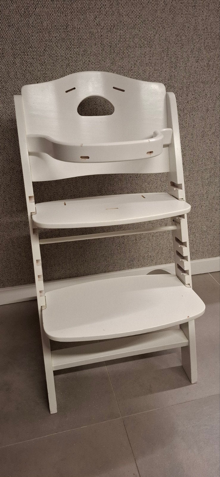 Witte Trip Trap Meegroeistoel Childwood  zoals Stokke, Ophalen, Gebruikt, Meegroeistoel