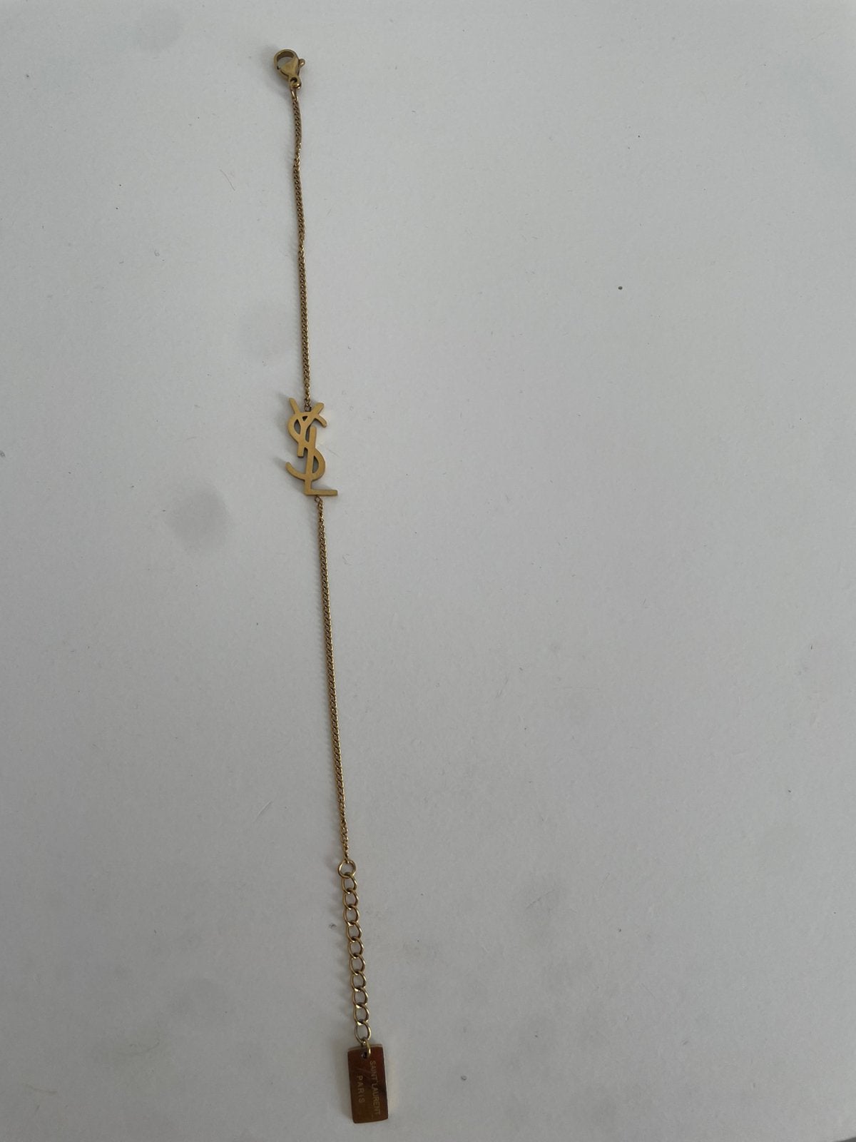 Bracelet doré avec logo YSL, Enlèvement, Comme neuf