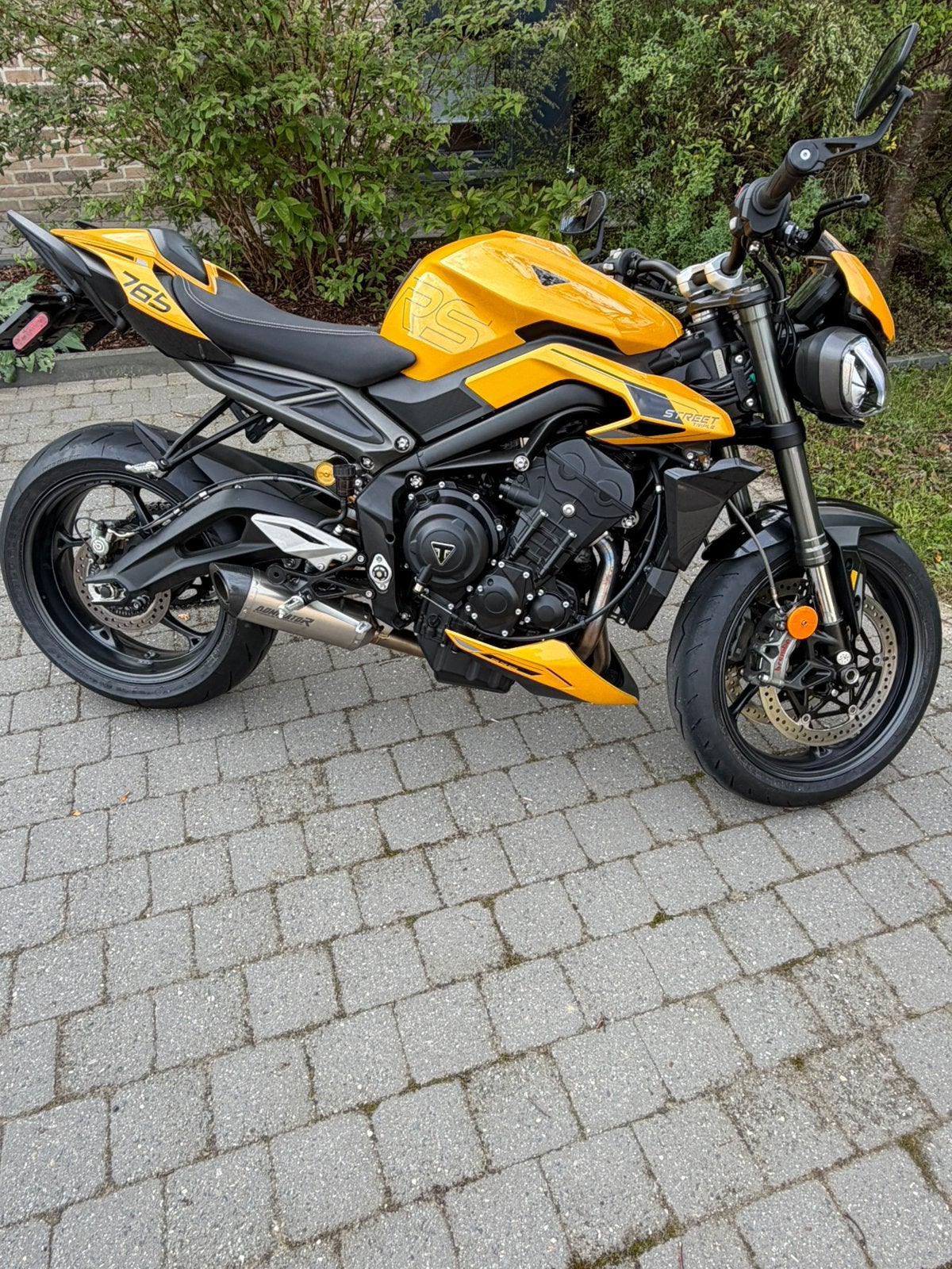Triumph street triple 765 rs garantie 05/2026, Permis Moto A, Poignées chauffantes, Plus de 35 kW, 3 cylindres