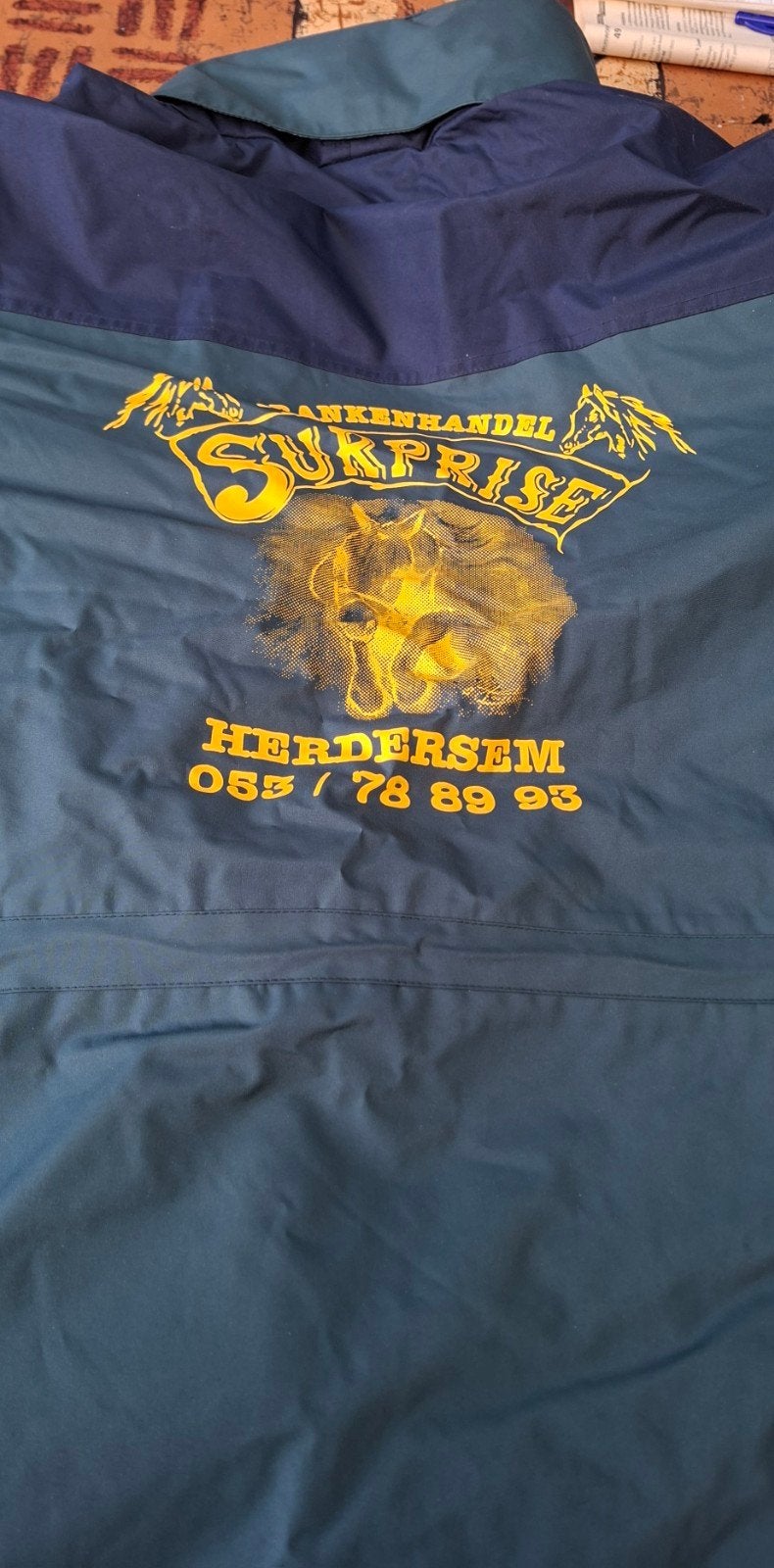 jas, Ophalen