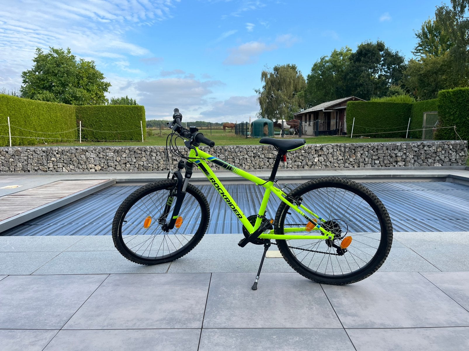 Vélo vtt rockrider, Fietsen en Brommers, Fietsen | Crossfietsen en BMX, Ophalen, Nieuw, Velgrem, 24 inch of meer
