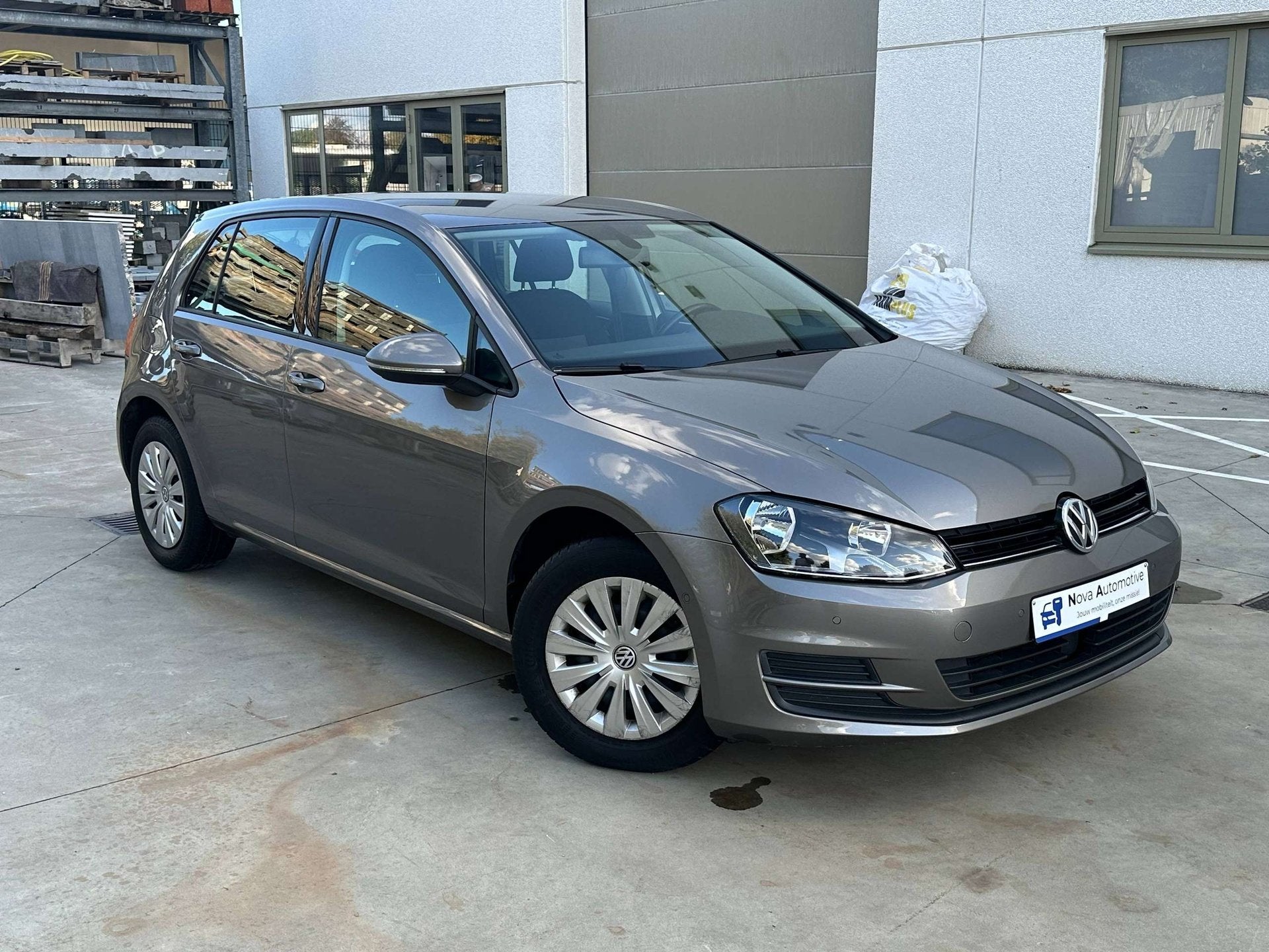 VW Golf 1.2 TSI, 36.860KM, DSG, 1ste eig, FULL OPT, 12M Gara, Auto's, Automaat, 105 pk, Gebruikt, Zwart