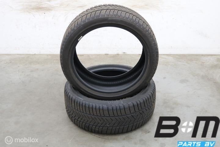 2 x 2554020 101W Pirelli Sottozero 3 Winter 6.5mm 255 40 20, Auto-onderdelen, Banden en Velgen, Gebruikt, 255 mm, Winterbanden